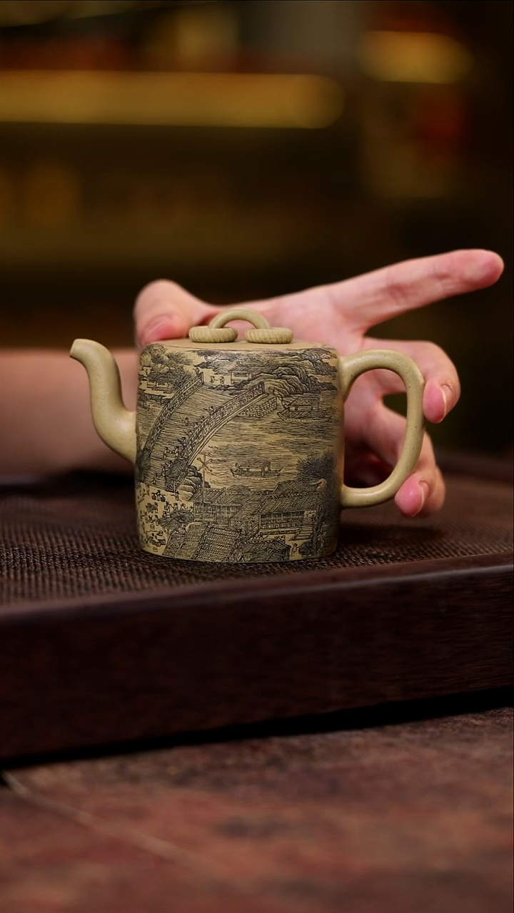 宜兴紫砂清明上河图