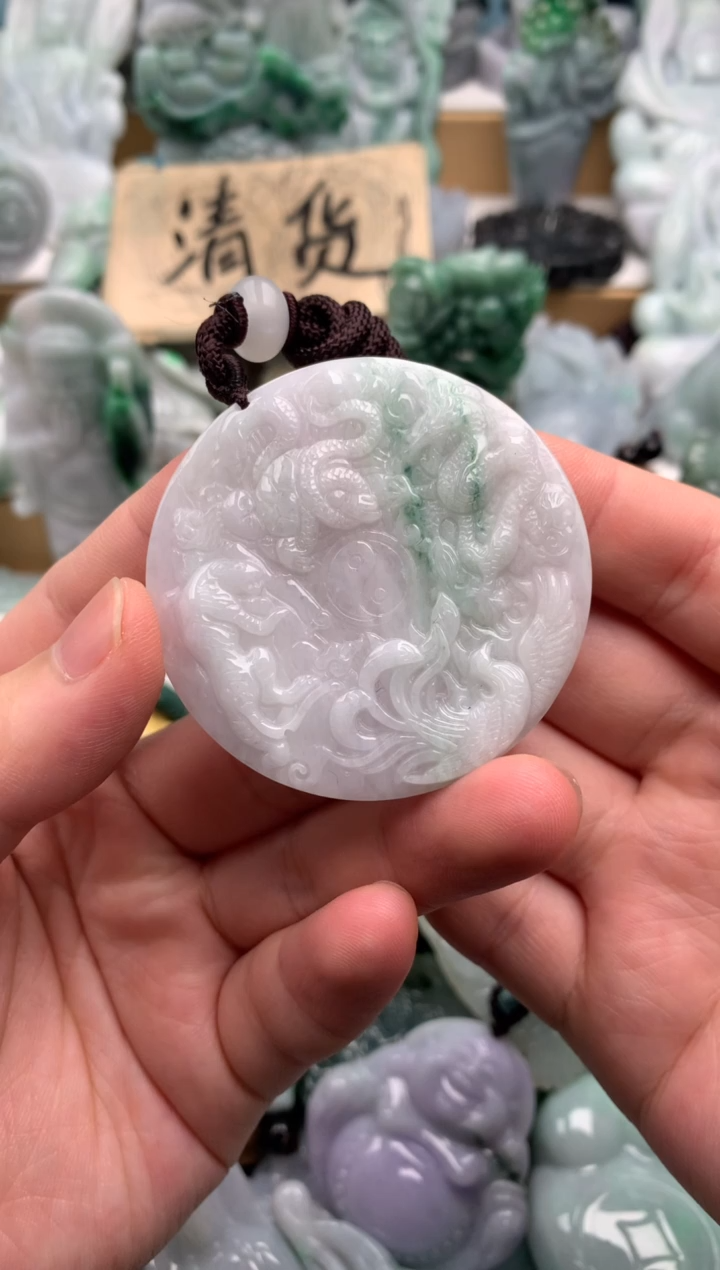 吊坠(不含链)未镶嵌翡翠1