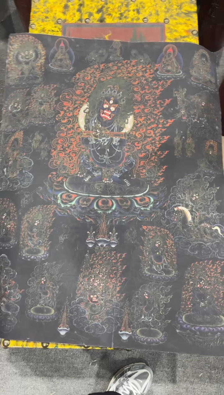 卷轴画东东唐卡tk16