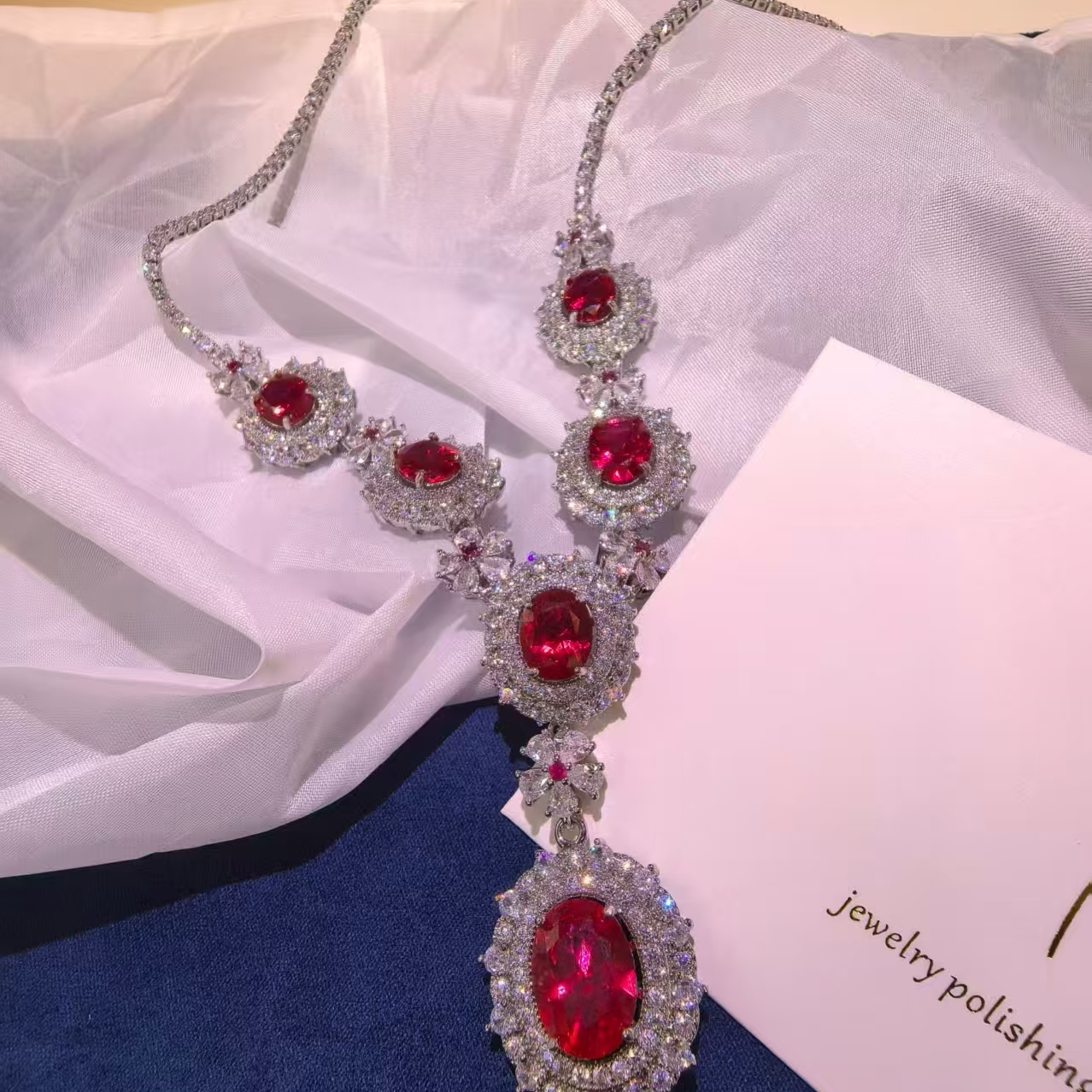  【高奢私人定制】璀璨之星红色项链