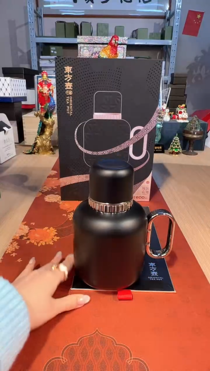 【闪购商品】杯115十八藏东方壶（黑）