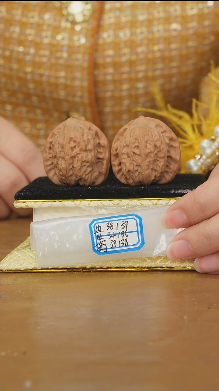 把件文玩核桃非嫁接将军帽