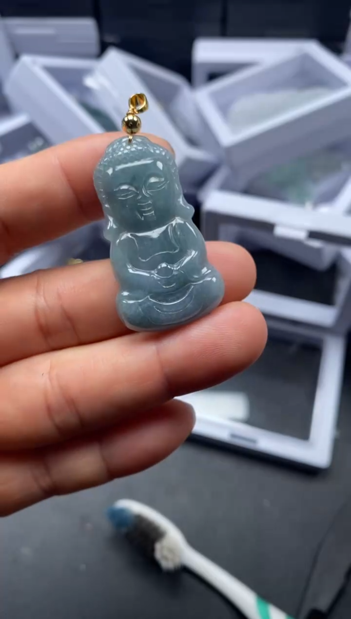 吊坠(不含链)未镶嵌翡翠3810
