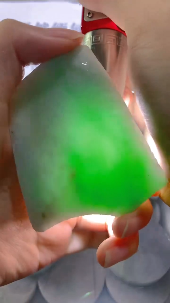 未镶嵌裸石翡翠（玉翠）天然缅甸翡翠A货F19