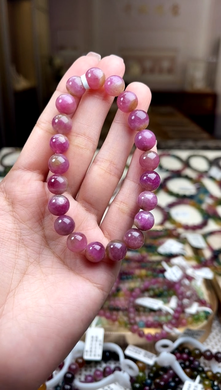 【闪购商品】碧玺/未镶嵌9mm+碧玺单圈多样性发货