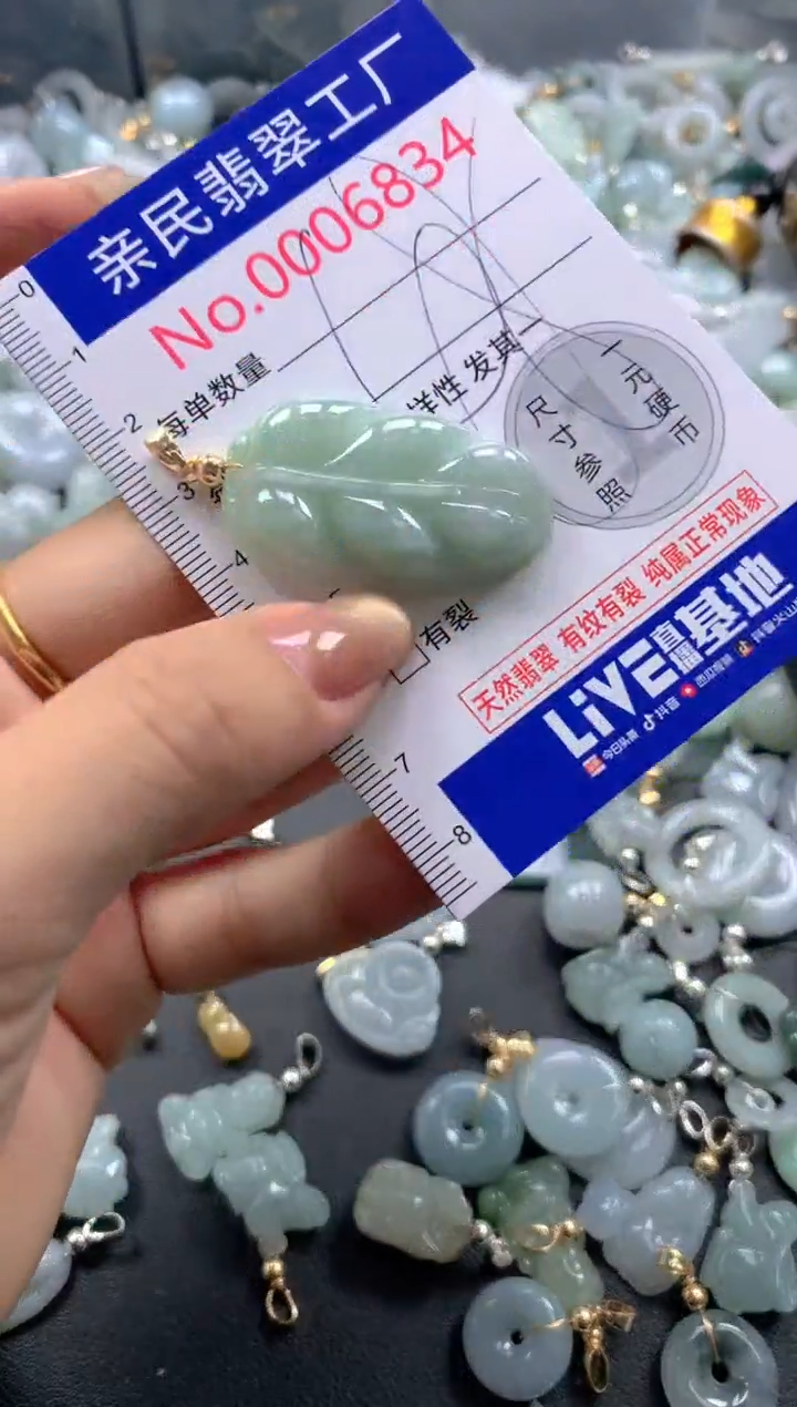 颈饰未镶嵌翡翠6834