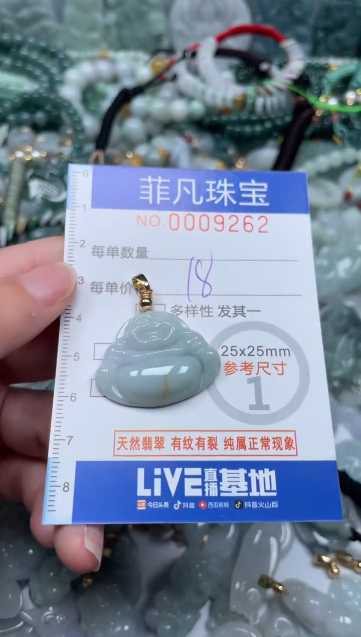 【闪购商品】翡翠颈饰未镶嵌00..9262