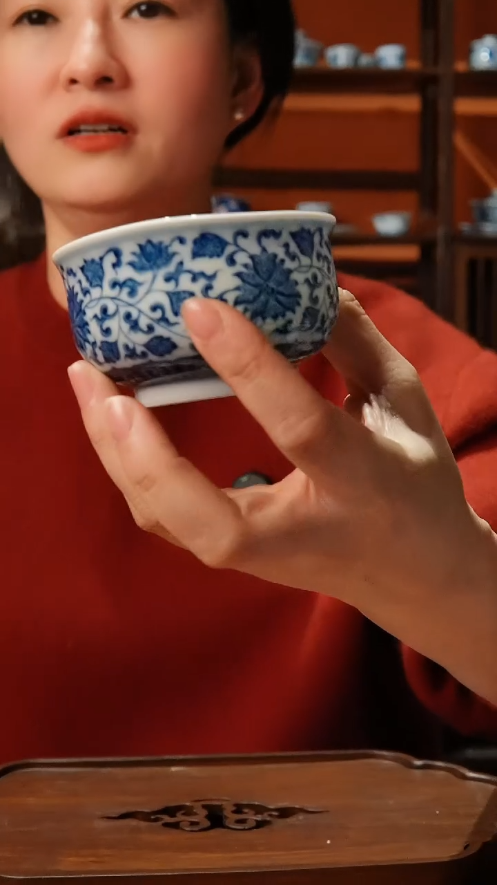 【闪购商品】景德镇镹曰手柴窑手工手绘茶具