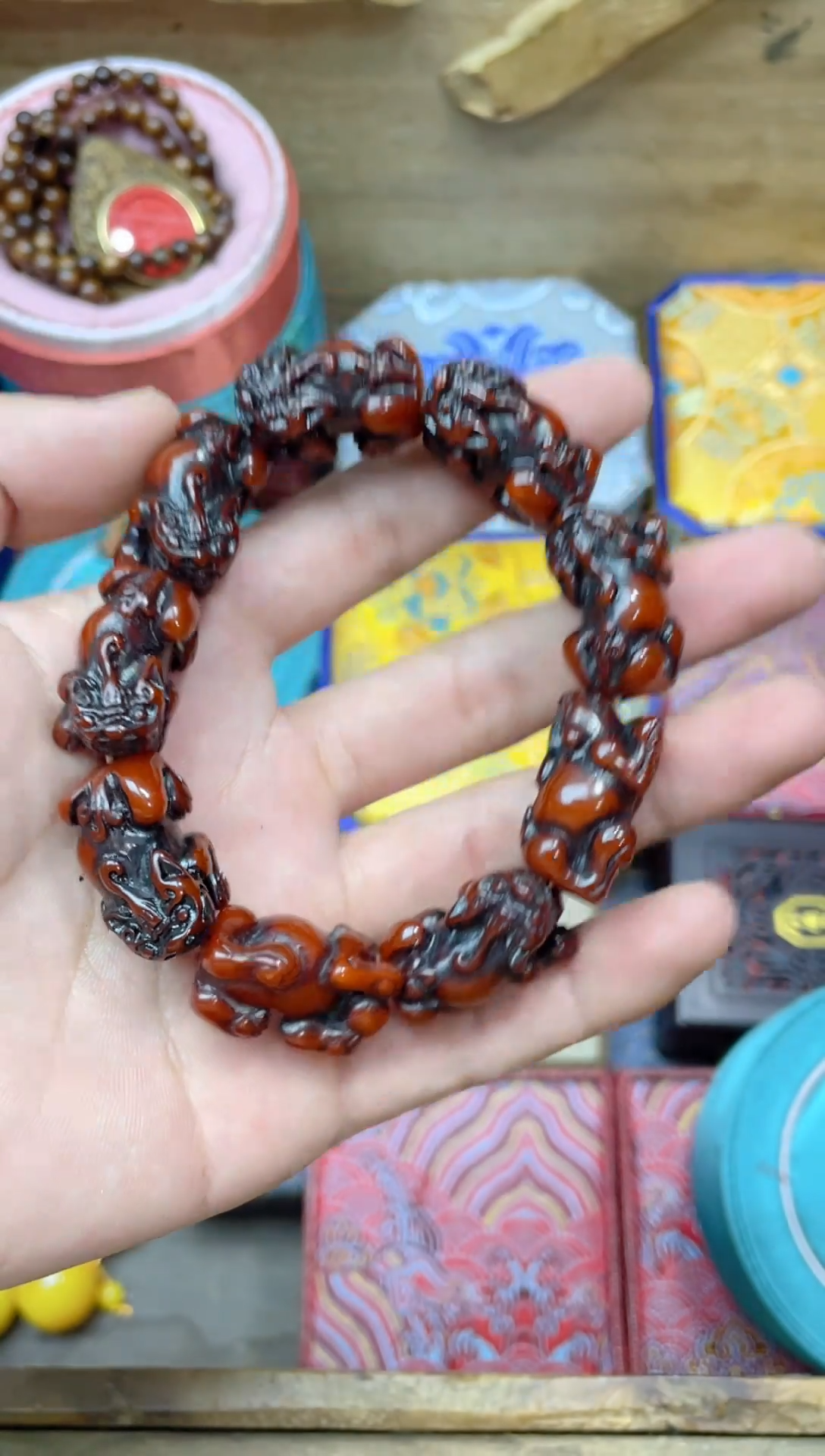 未镶嵌蜜蜡手链点击链接下单即可