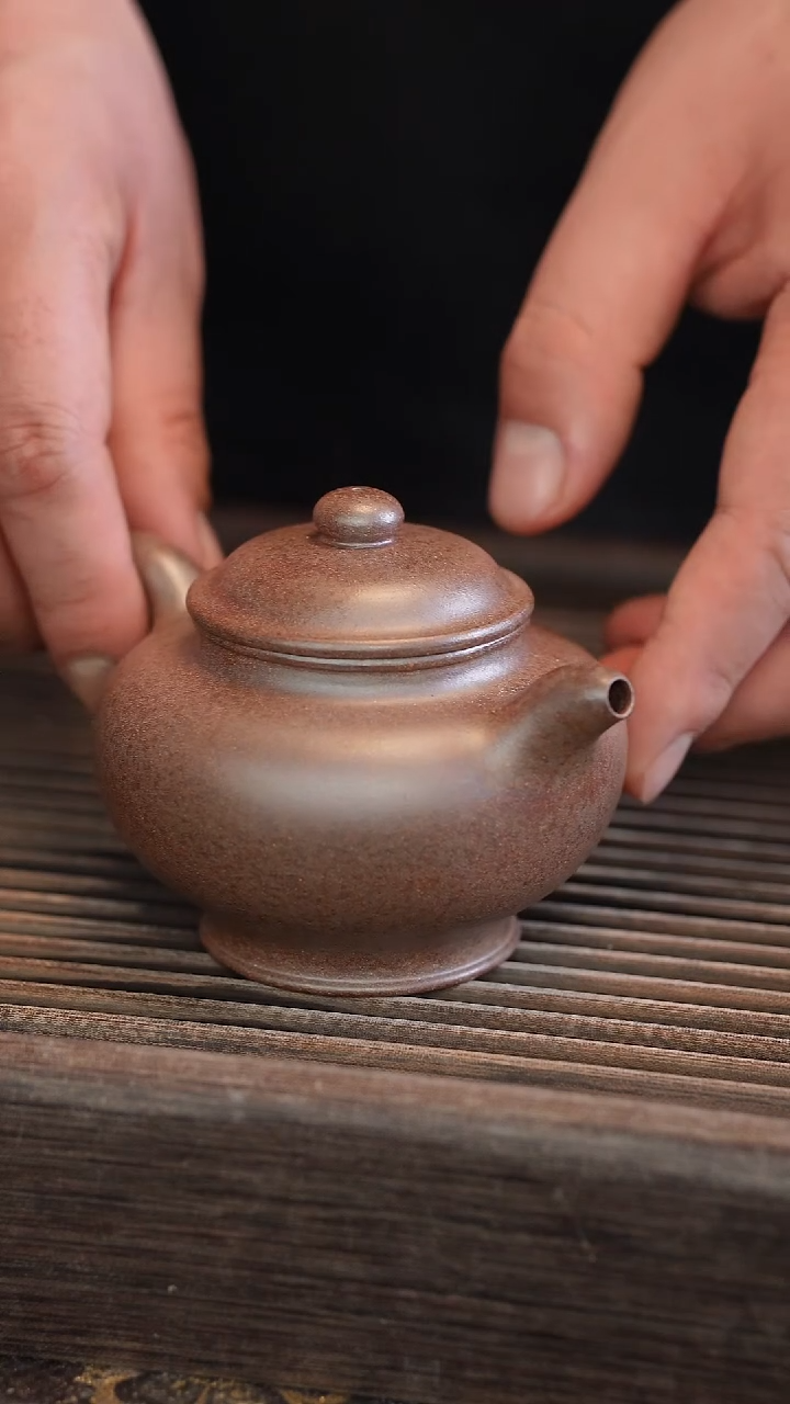 茶壶紫砂200cc 宽口