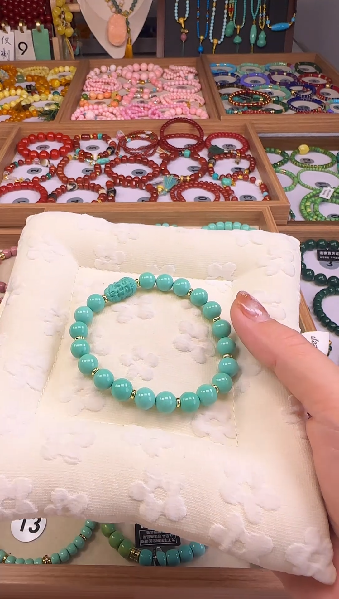 大漆工艺品手串/手链汀禾珍品——72