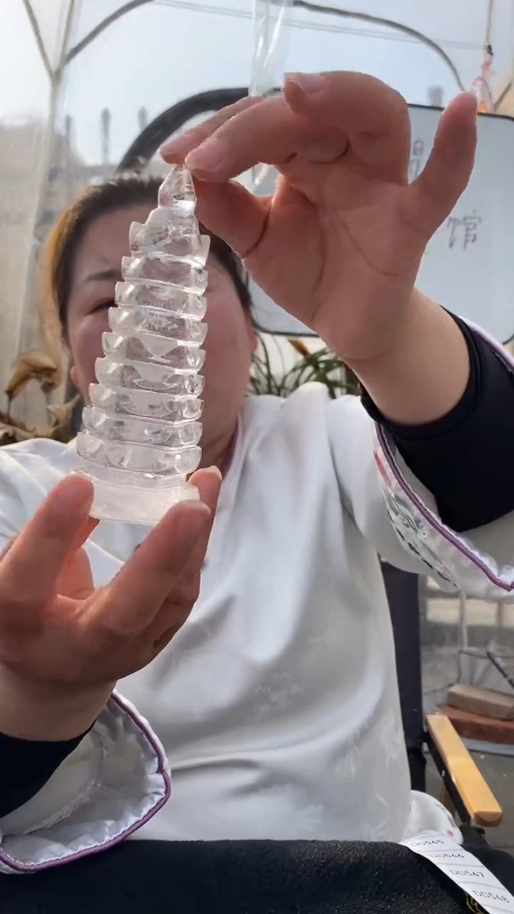 【闪购商品】水晶文昌塔未镶嵌白水晶文昌塔D544