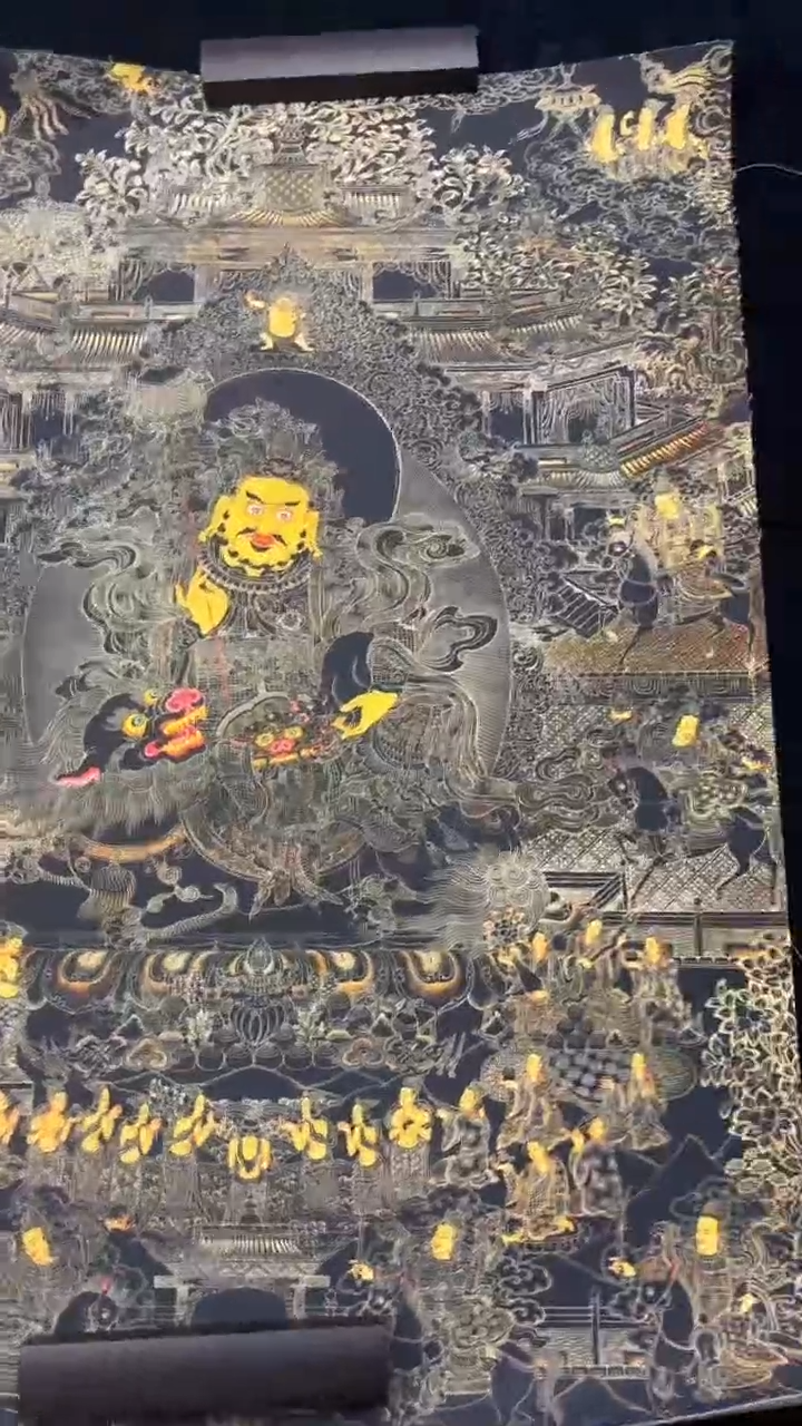 装裱画唐卡藏艺阁精美绘画作品TK16010