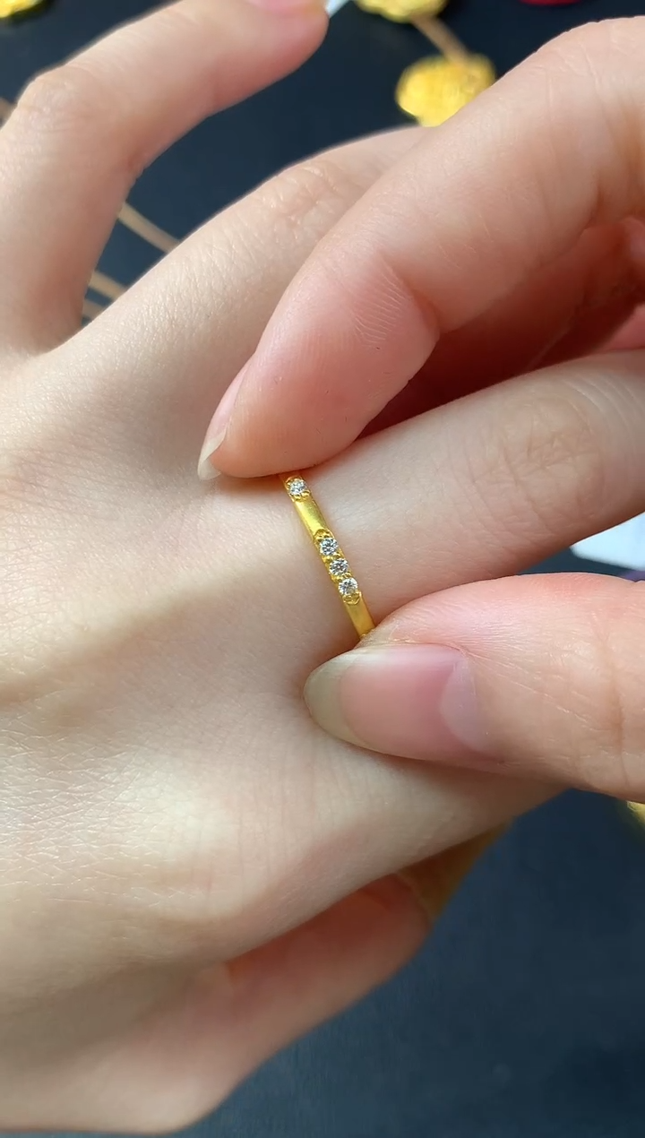 戒指/指环定制足金D635|3000