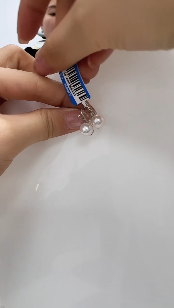 【闪购商品】海水珍珠DA银S925镶嵌耳钩 C676