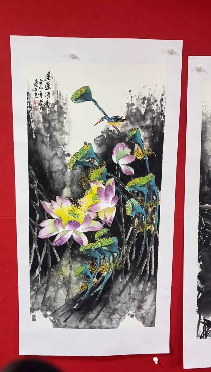 【闪购商品】国画LQY3206洋李庆友老师