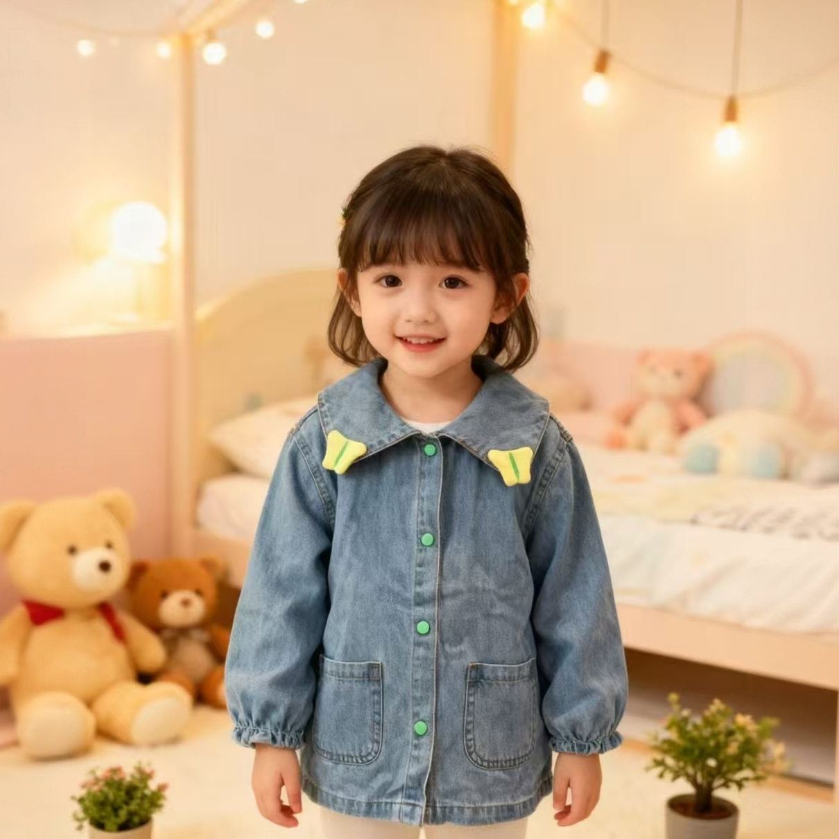 【小飞象】蝴蝶牛仔外套856293
