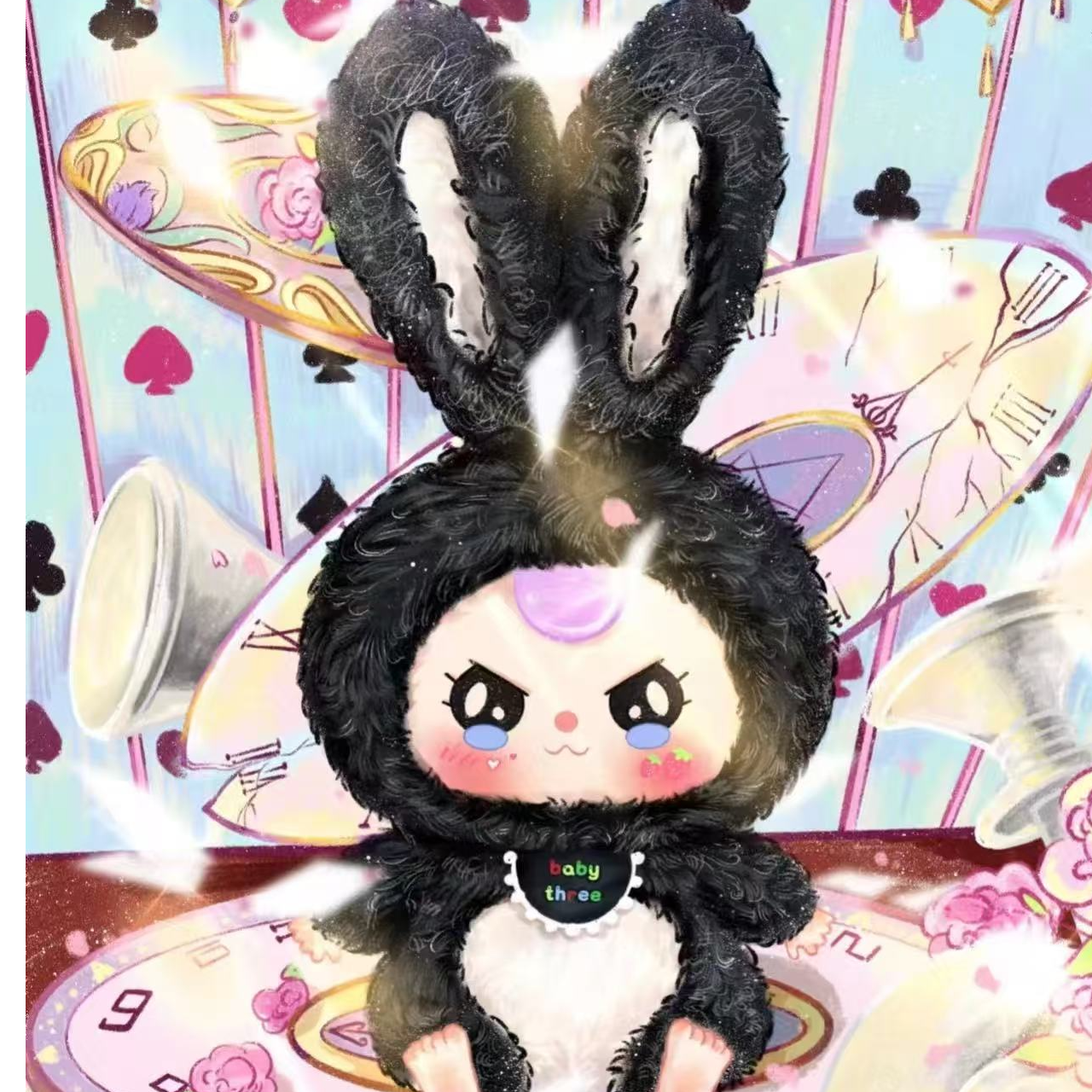 【正版】娃三岁莉莉兔小镇初代毛绒盲盒