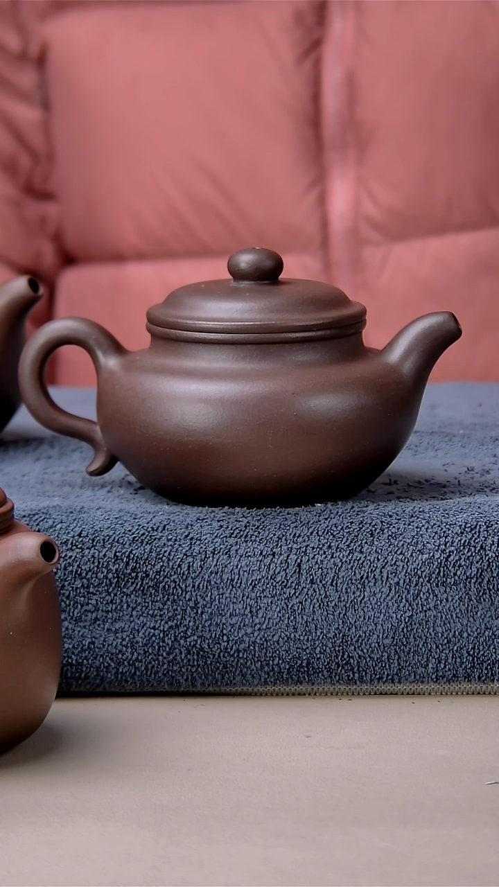 【闪购商品】清水泥茶壶230/220仿古底草清