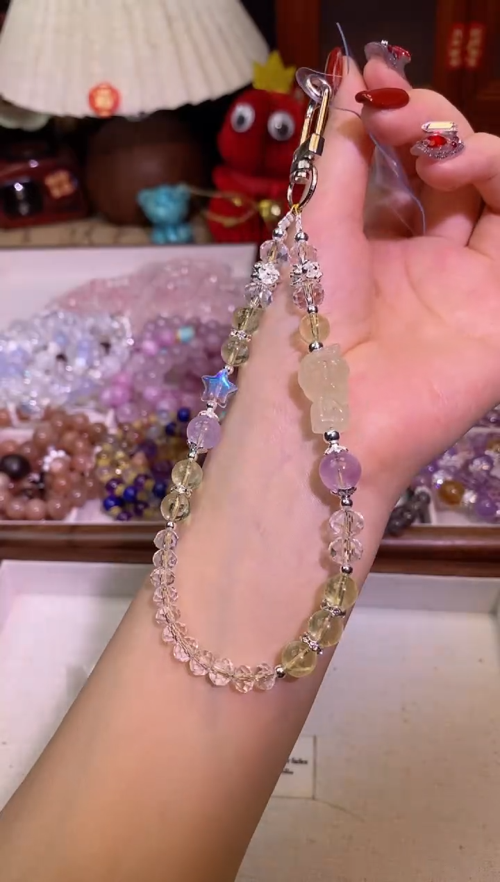 【闪购商品】水晶手链未镶嵌5047挂件
