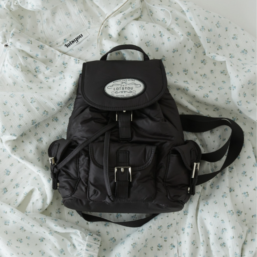 lotsyou jennie虞书欣minnie同款少女感双肩背包可爱百搭