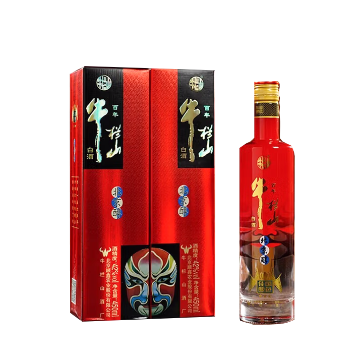 牛栏山【2019年】百年北京醇浓香型固态发酵粮食酒年份酒 42度450ml