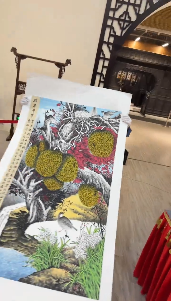 国画27赵隆轩美术馆李庆友老师作品