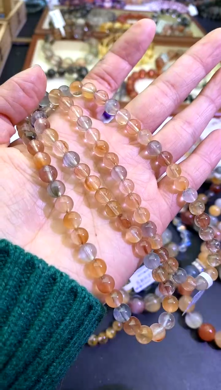 【闪购商品】水晶手链未镶嵌彩兔毛