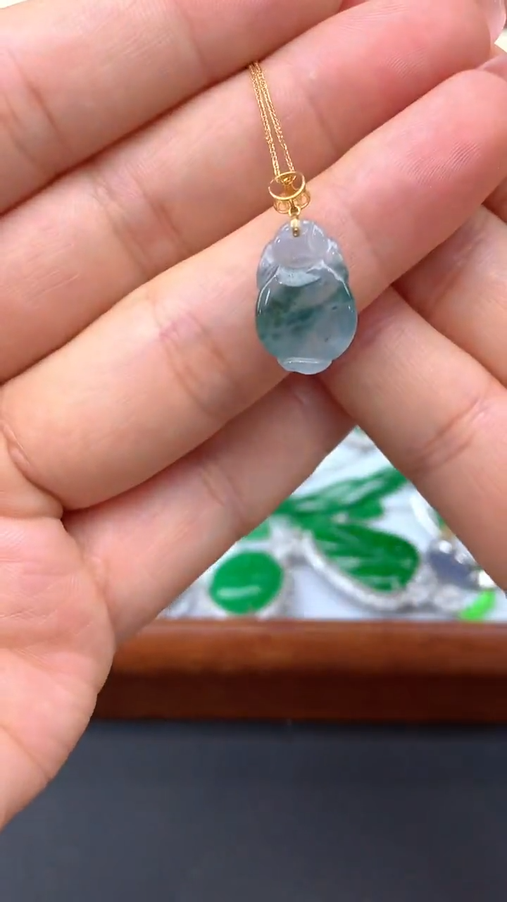 【闪购商品】翡翠颈饰未镶嵌98-天然翡翠