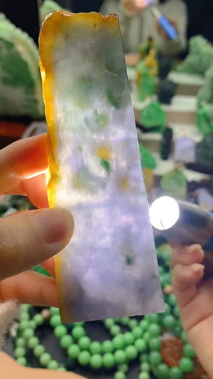 颈饰未镶嵌翡翠天然缅甸a货翡翠