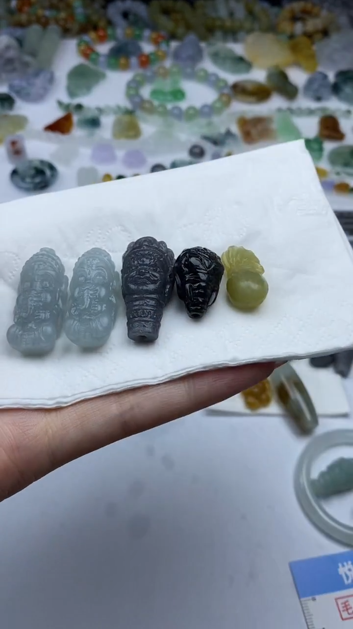 未镶嵌定制翡翠晓*毛货定制不退不换