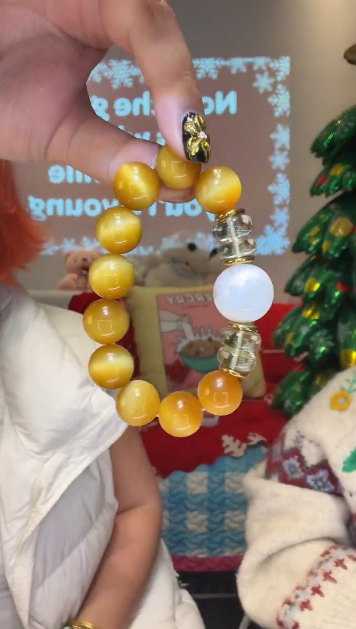 未镶嵌手链水晶黑糖kiki