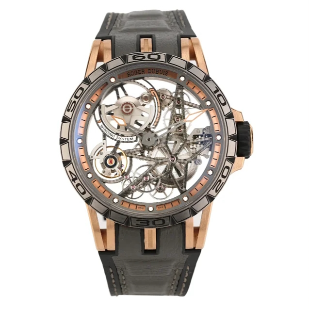 95新 ROGER DUBUIS/罗杰杜彼 礼尚往来卡17年罗杰杜彼男表F531NR