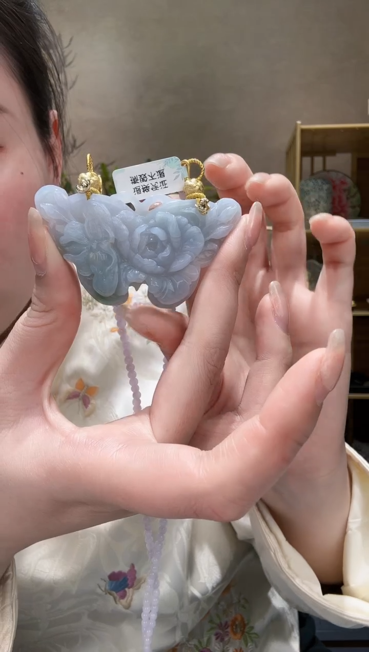 【闪购商品】翡翠耳饰未镶嵌吊坠