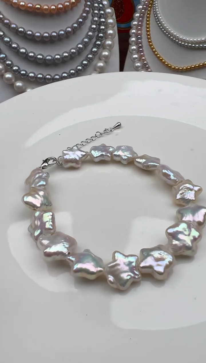 淡水珍珠未镶嵌颈饰1