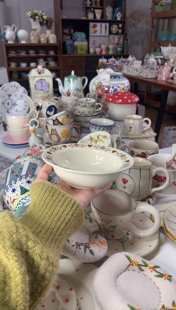 陶瓷【福利清仓】花漾甜心6寸碗