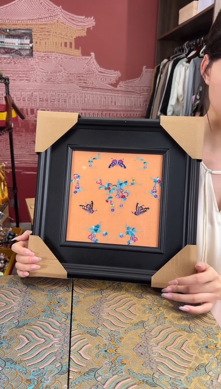 刺绣新款苏绣纯手工刺绣摆件