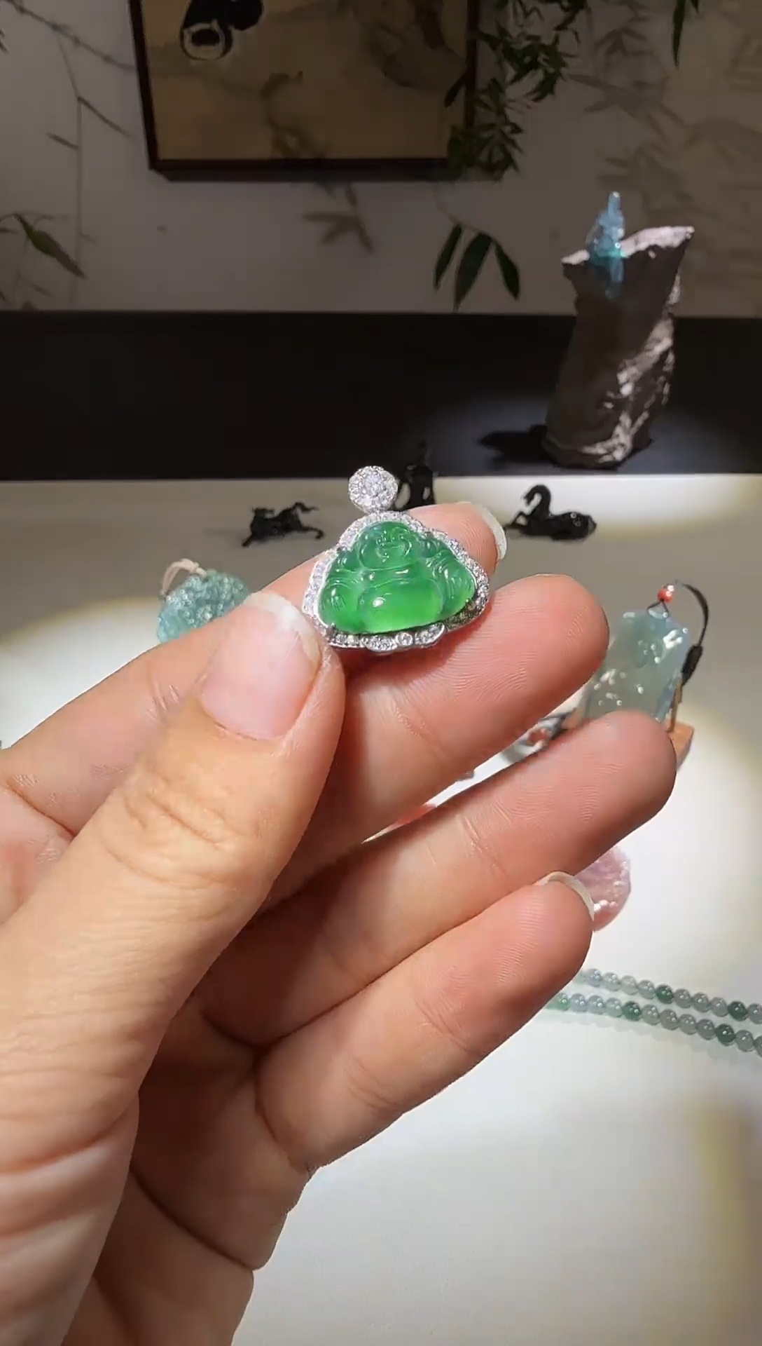 吊坠(不含链)未镶嵌翡翠佛公