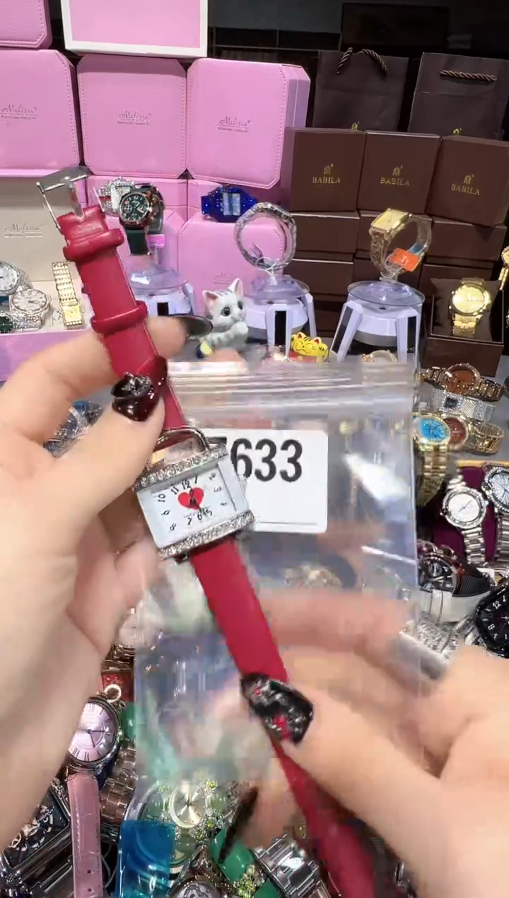 石英机芯不锈钢不锈钢直播定闪专用