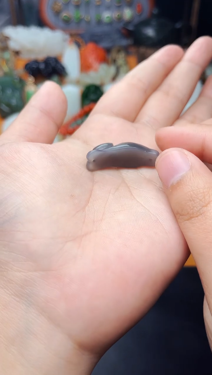 【闪购商品】和田玉颈饰未镶嵌猫咪01