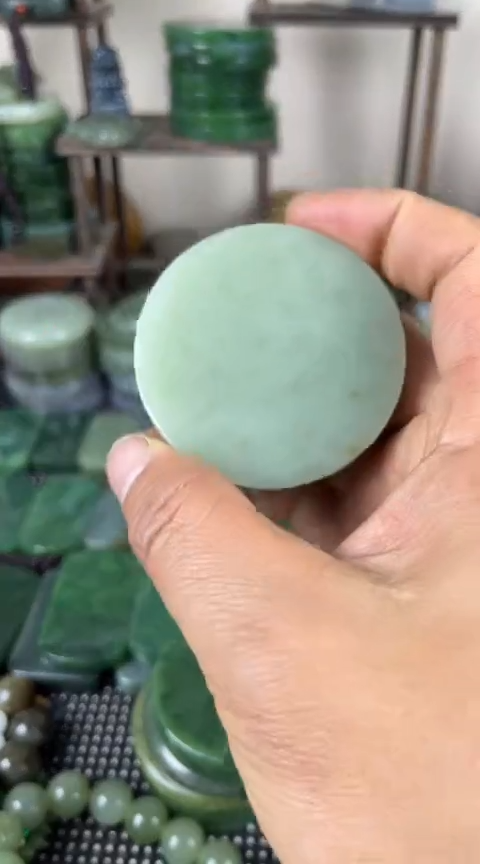 【闪购商品】和田玉珠宝半成品未镶嵌镯心