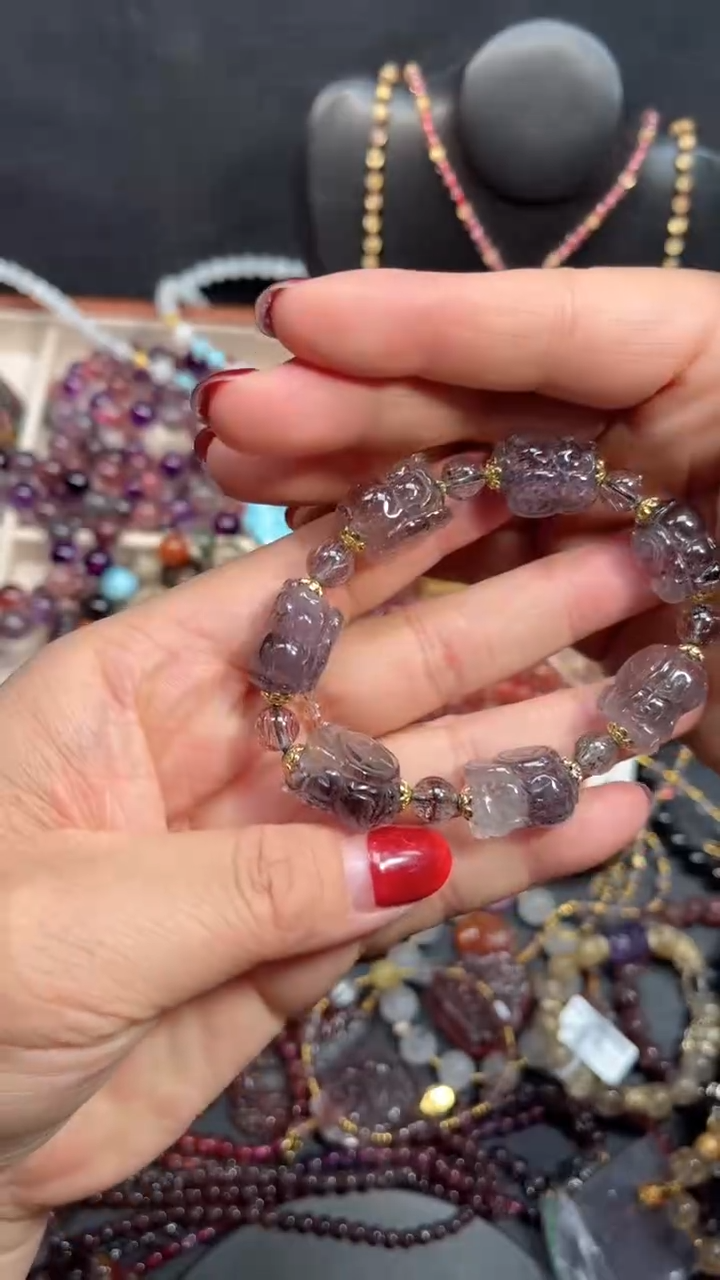 【闪购商品】水晶颈饰未镶嵌【百晶灵儿】天然定制款