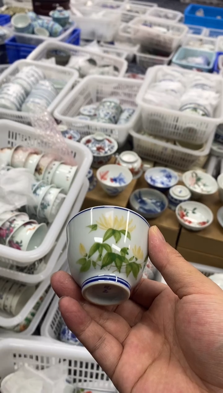 摆件陶景德陶瓷茶具容量约50