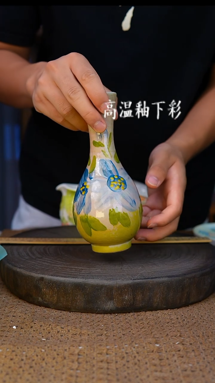 釉下彩8手工高温陶瓷