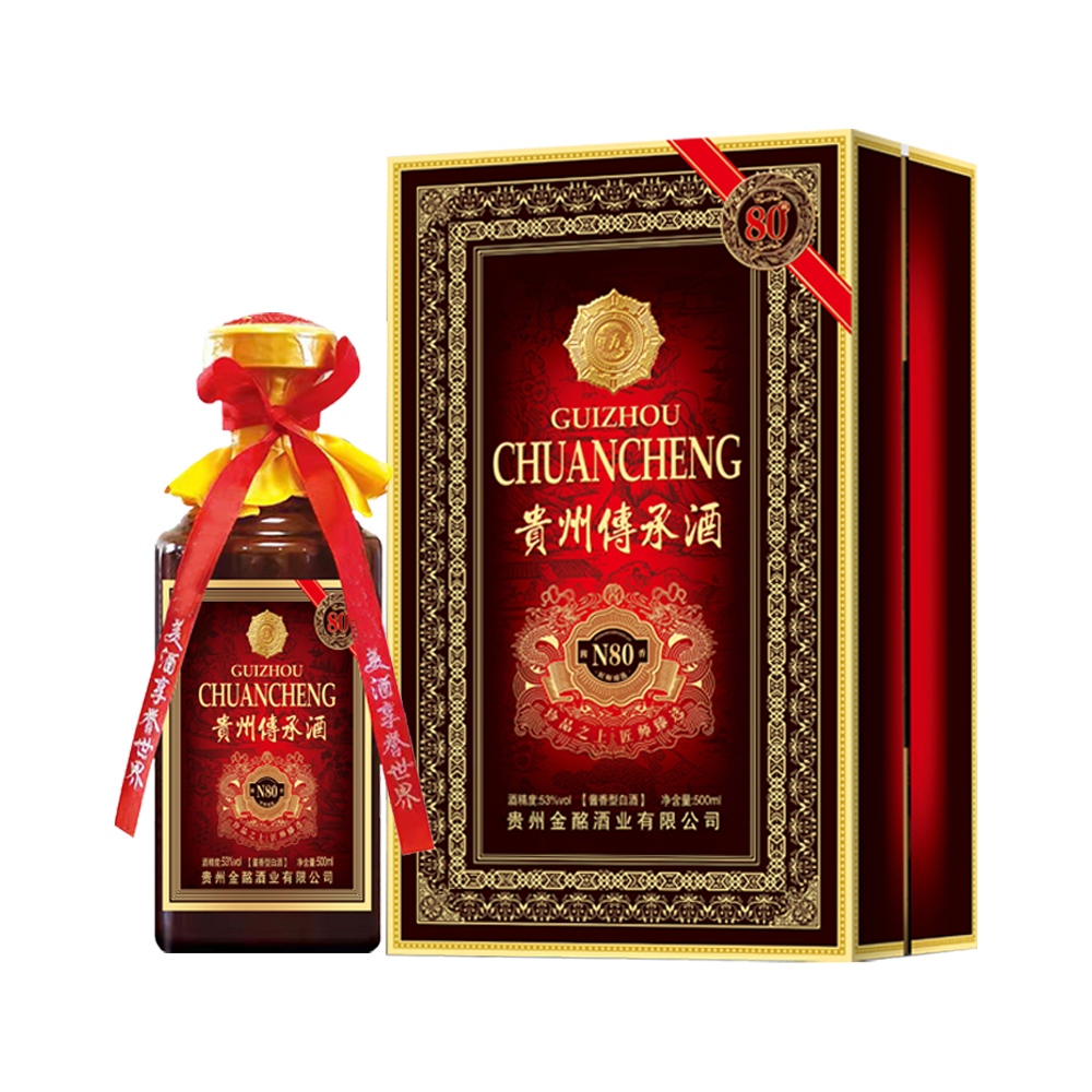 御为尊贵州传承酒1瓶装【贵州酿制酱香型白酒】礼盒53%Vol500