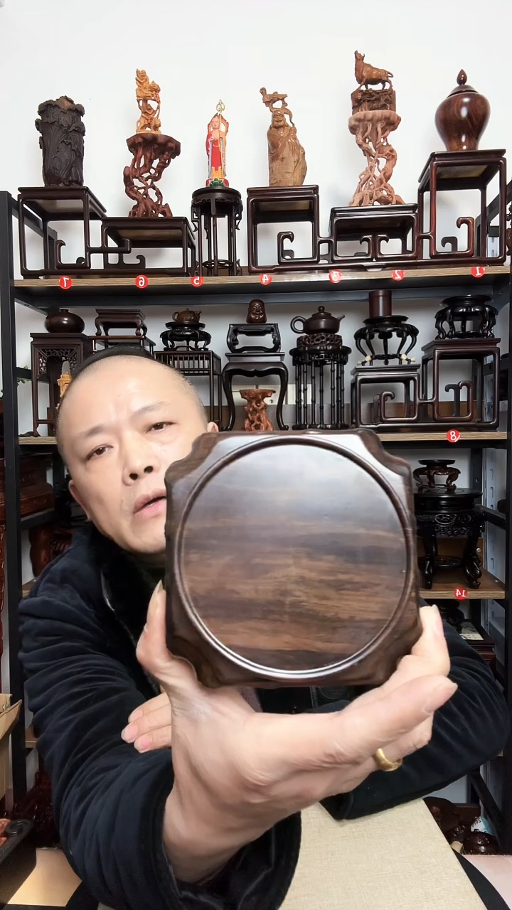 紫砂越**好底座木底座底座