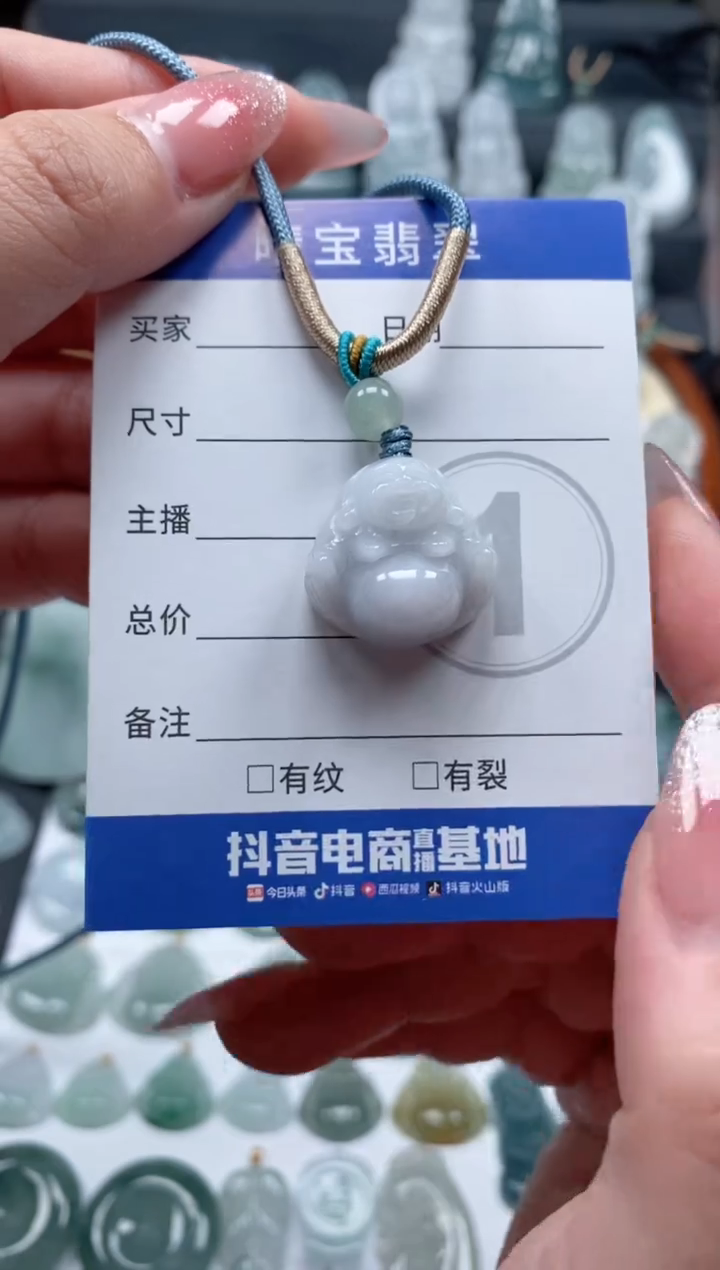 【闪购商品】翡翠颈饰未镶嵌天然翡翠