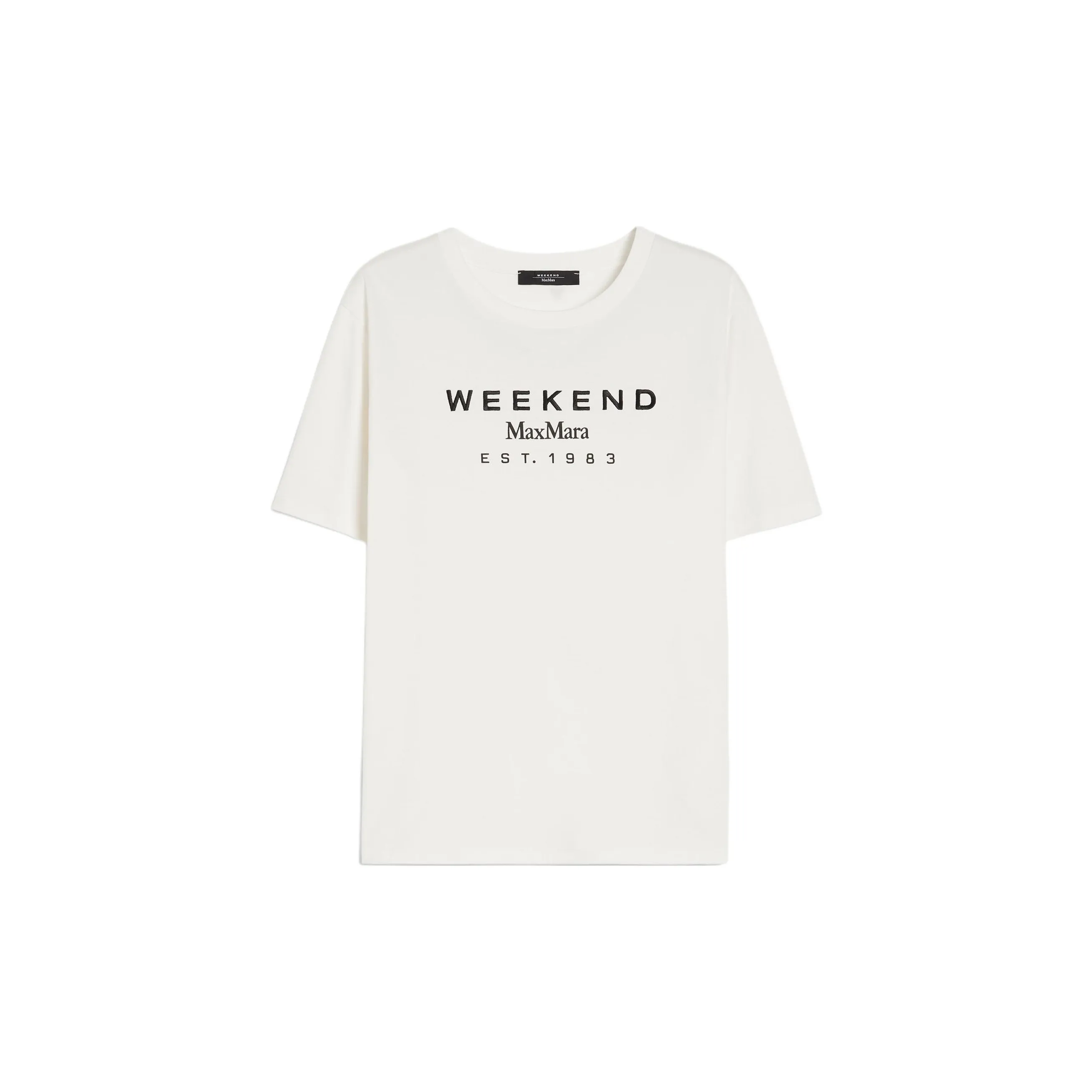 未使用 MaxMara MaxMara Cabina系列 平纹针织棉短袖 ZC