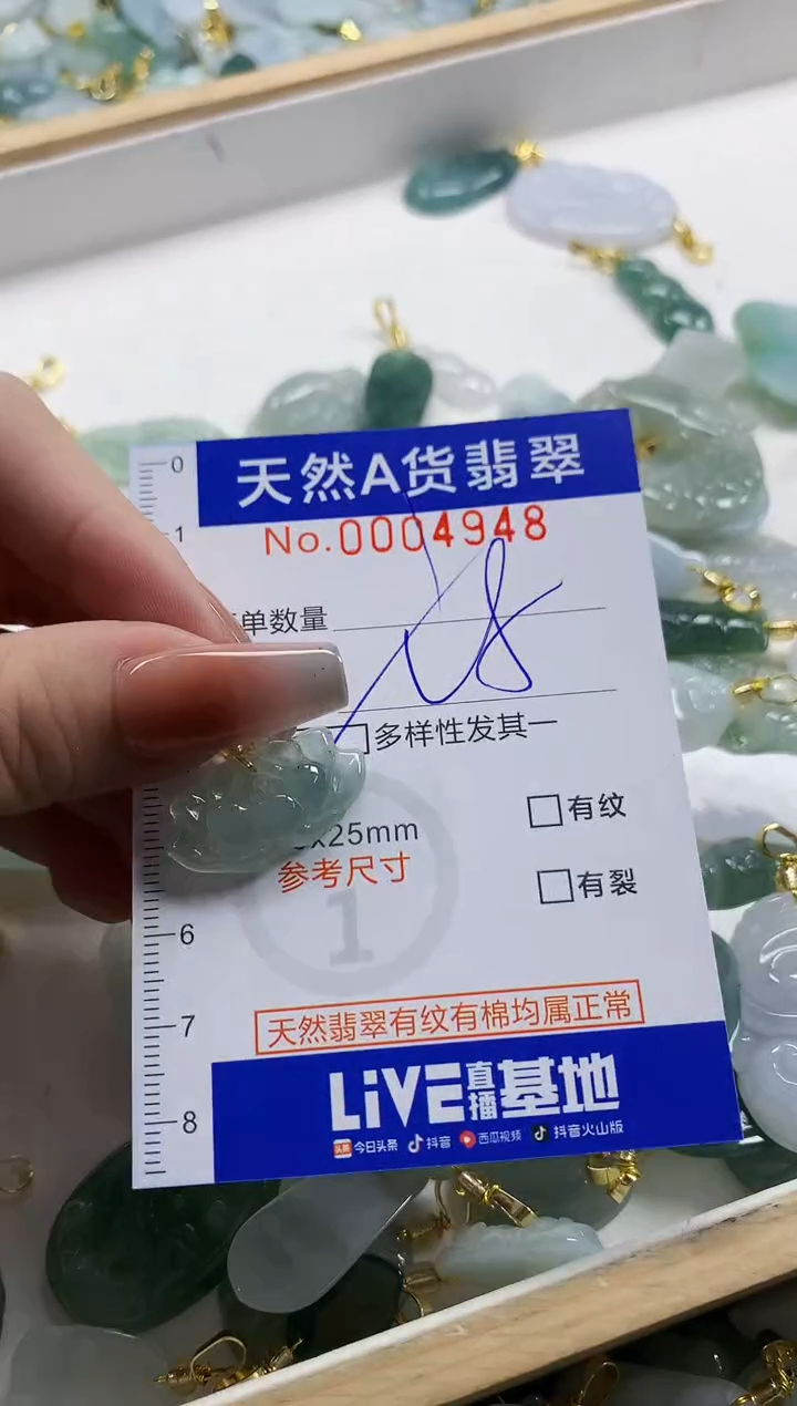 颈饰未镶嵌翡翠天然A货翡翠