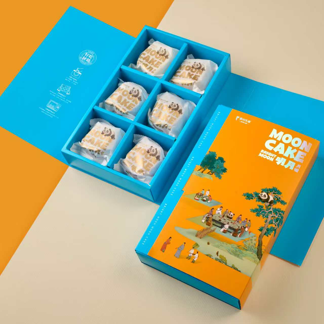 中秋明月伴手礼3盒（贴纸+护照）